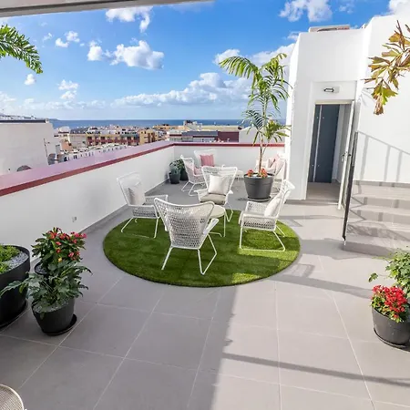 דירה Modern - Shared Rooftop - Canteras