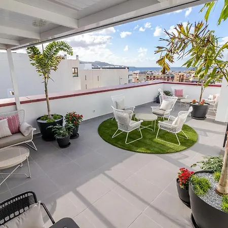 דירה Modern - Shared Rooftop - Canteras